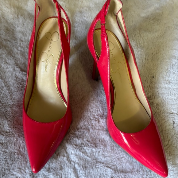 Jessica Simpson pink stilettos - Picture 3 of 4